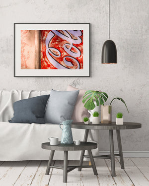 Fine Art wandprint India Coca-Cola