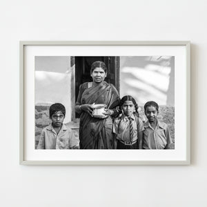 Family portrait Dheboor India wall art