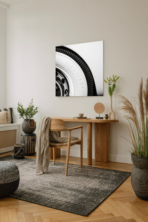 Classic car close up wall art