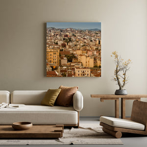 Turkish city architecture print