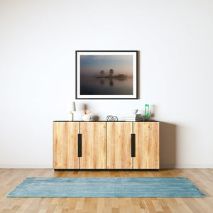 Foggy background in Southern Georgia Morning | Wall Art