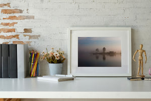 Foggy background in Southern Georgia Morning | Wall Art