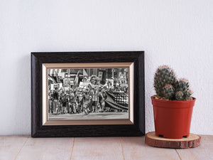 Gay Pride parade protest | Wall Art