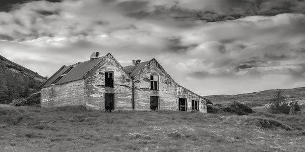 Deserted rural structure Iceland