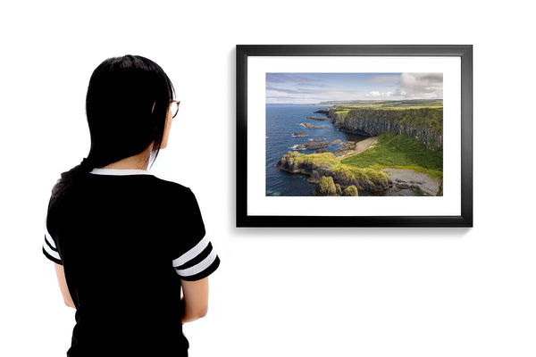 Unique geological formations at Giant’s Causeway