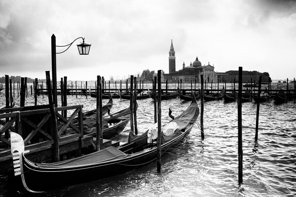 Historic Grand Canal gondolas