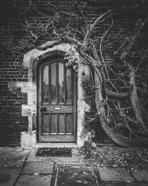 Historic Hampton Court Palace doorway fine art print