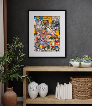 Energetic fusion of graffiti elements, blending sharp lines, fluid shapes, and vivid hues, capturing the essence of urban artistic expression and rebellion.