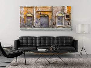 Geschlossene Geschäfte in Rom, Italien | Foto Kunstdruck Fine Art Fotodruck