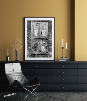 Graffiti Window Central | Photo Art Print fine art photographic print