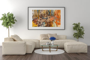 Graffiti etchings on Voronet Monastery wall | Photo Art Print fine art photographic print