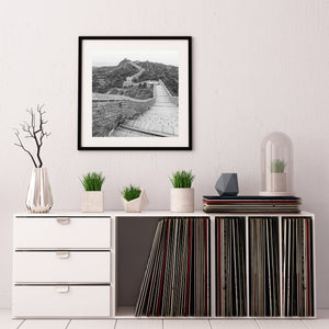 Monochroom Wandkunst afbeelding