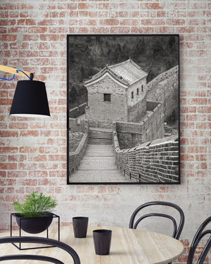 Antica torre di guardia cinese