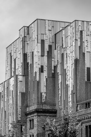 Moderne Nederlandse architectuurfoto