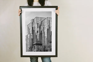 Urban architecture fine art wall print