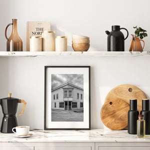 dawson city heritage storefront fine art print