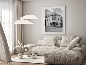 historic canadian frontier building photograph