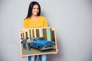 Ehrliche kubanische Straßenszene Fine-Art-Print