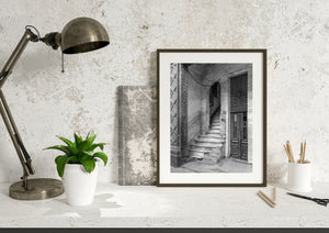 Porta e scala d'ingresso Havana Cuba | Foto Stampa d’arte Fine Art stampa fotografica