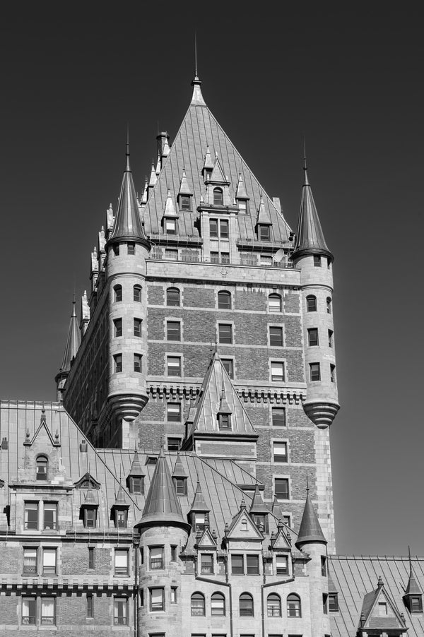 Historic Château Frontenac architecture