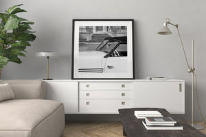 Polished Cord convertible with chrome accents