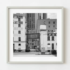 Winnipeg black and white architecture fine art print