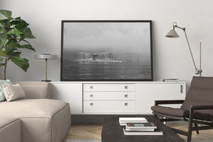 Minimalist ocean wildlife wall art