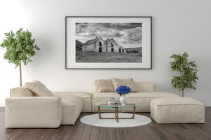 Encanto fantasmal Islandia arquitectura desierta