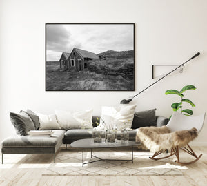 Icelands Abandoned House Remnant of the Past | Photo Art Print fine art photographic print