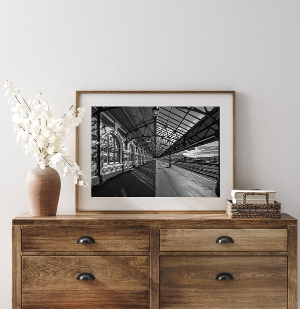 Iconic Dunedin Train Station - New Zealand Architectural Gem Photo | Photo Art Print