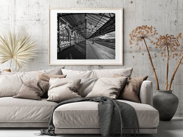 Iconic Dunedin Train Station - New Zealand Architectural Gem Photo | Photo Art Print