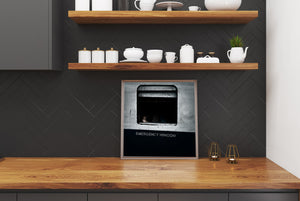 emergency window train exterior India child portrait