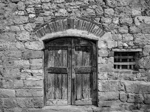Rustic Italian door wall art photography print