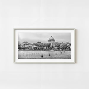 Tempio Votivo on Lido viewed from across the water