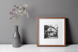 Kura warehouse exterior in Chofu district Kitakyushu Japan