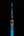 Vertical photograph of Tokyo Skytree against a black sky