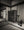 Historic Japanese samurai residence interior with wooden chest and tatami floor