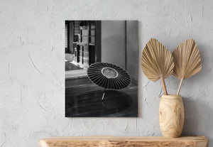 Ishikawa Kanazawa historic house interior monochrome photograph