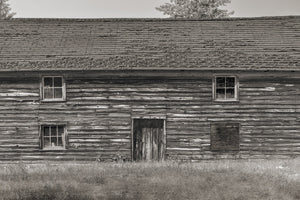 Edificio di stoccaggio abbandonato di Killarney Ontario in bianco e nero | Foto Stampa d’arte Fine Art stampa fotografica