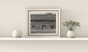 Edificio di stoccaggio abbandonato di Killarney Ontario in bianco e nero | Foto Stampa d’arte Fine Art stampa fotografica