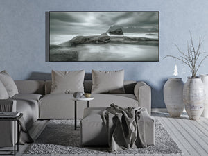 Stormy sky over Norway’s coastline