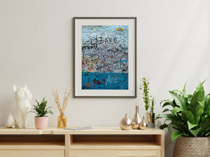 La Bodeguita del Medio bar graffiti in Havana Cuba | Photo Art Print fine art photographic print