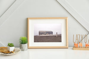 Large abandoned hanger at Whalers Bay Station Antarctica | Photo Art Print fine art photographic print