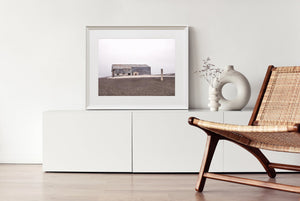 Large abandoned hanger at Whalers Bay Station Antarctica | Photo Art Print fine art photographic print