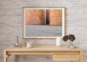 Large rusted oil storage tank detail at Whalers Bay Station Antarctica | Photo Art Print fine art photographic print