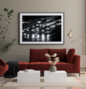 Las Vegas strip cars moving | Photo Art Print fine art photographic print
