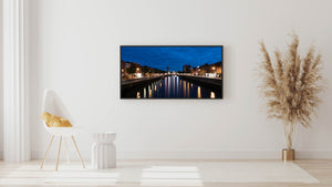 Liffey River Dublin city reflection | Photo Art Print fine art photographic print