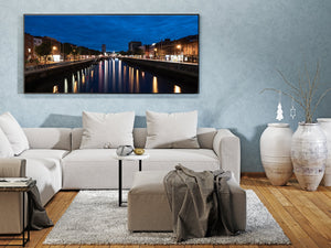 Liffey River Dublin city reflection | Photo Art Print fine art photographic print