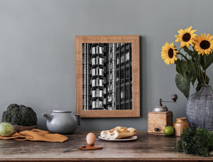 Exposed pipes and lifts architecture London