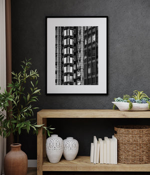 Lloyd’s industrial aesthetic at night